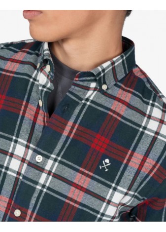 Camisa Harper & Neyer Aspen Cuadros Verde