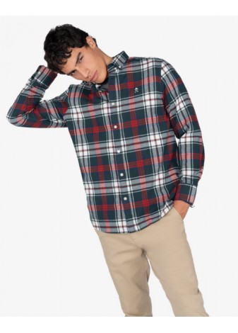 Camisa Harper & Neyer Aspen Cuadros Verde