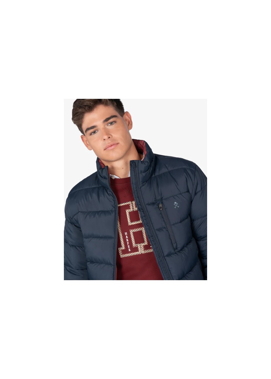 Parka Harper & Neyer Galway Azul Marino