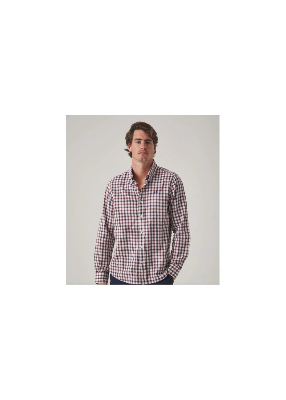 Camisa Scotta 1985 Fall Tartán Crudo
