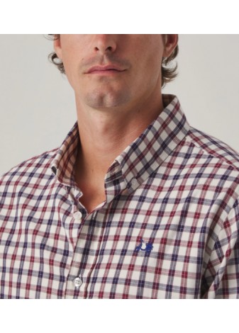 Camisa Scotta 1985 Fall Tartán Crudo