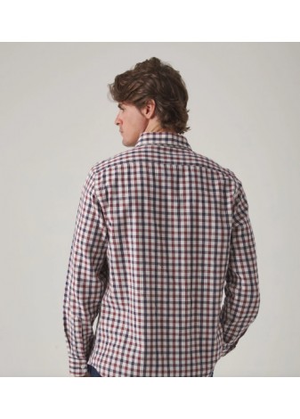 Camisa Scotta 1985 Fall Tartán Crudo
