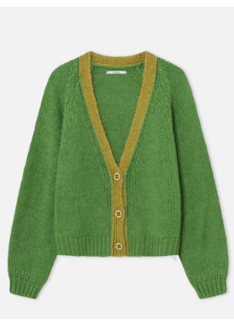 Chaqueta Dr. Bloom Cocoon Verde