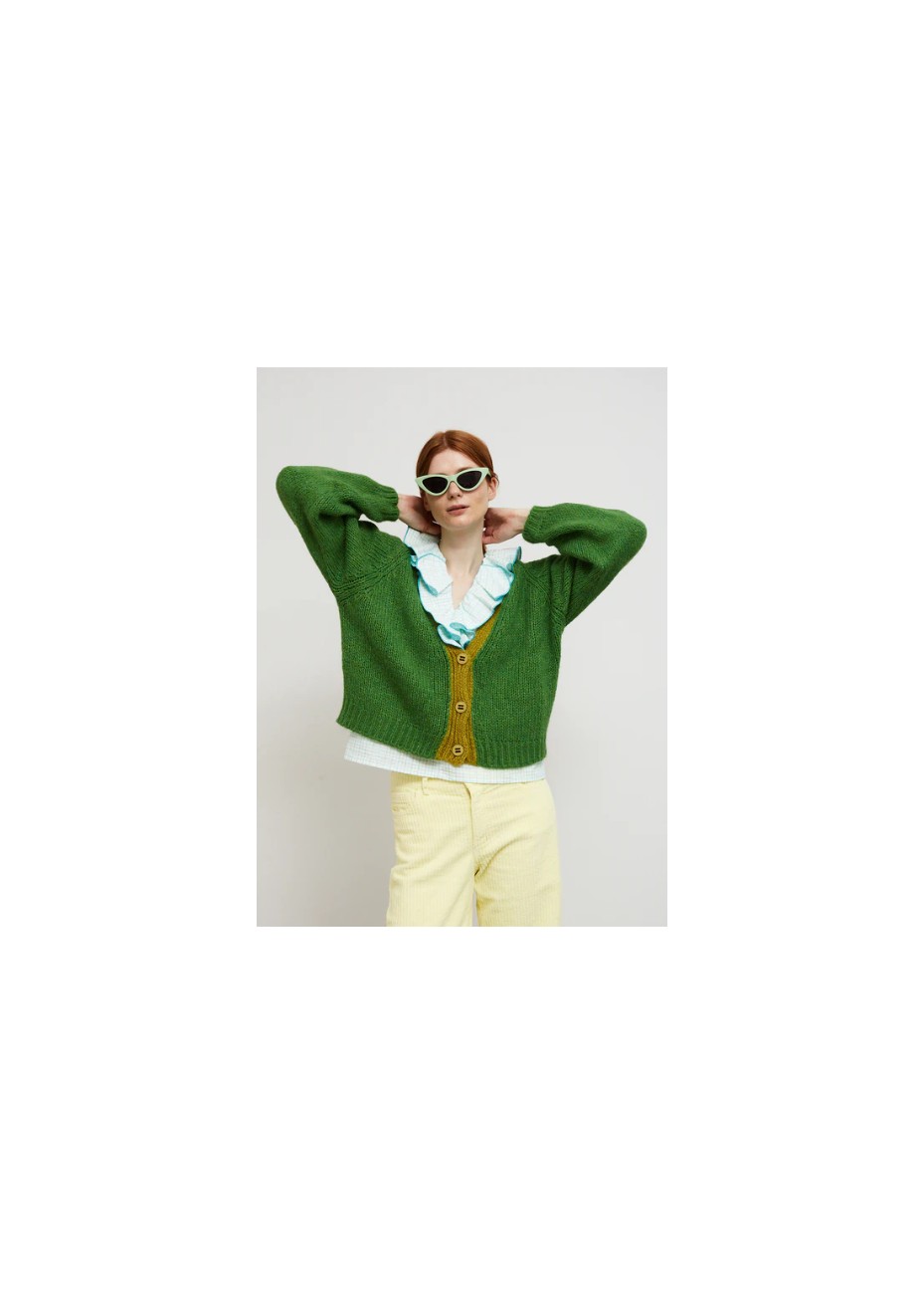 Chaqueta Dr. Bloom Cocoon Verde