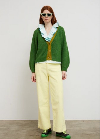 Chaqueta Dr. Bloom Cocoon Verde