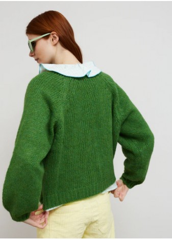 Chaqueta Dr. Bloom Cocoon Verde