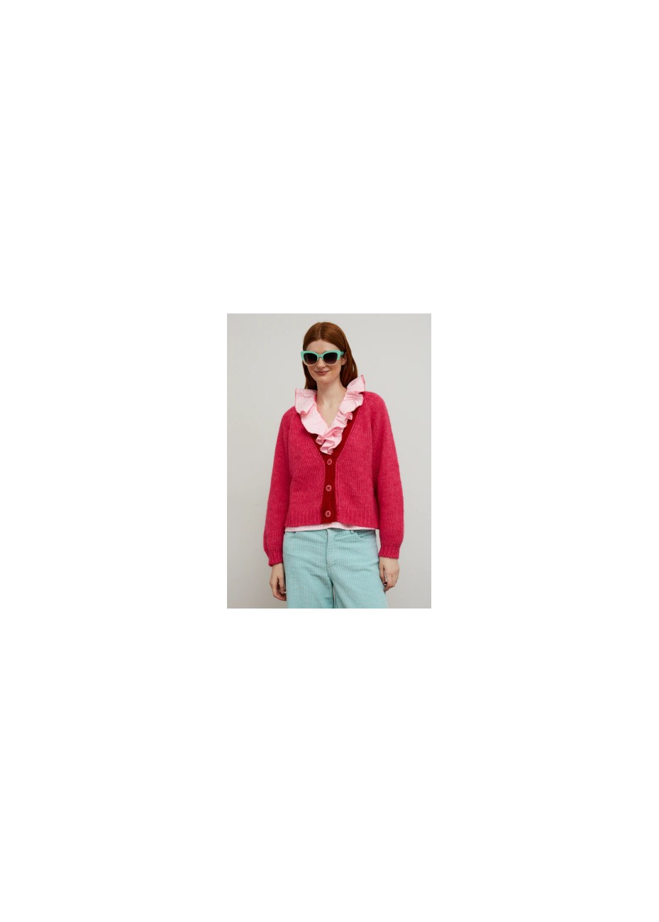 Chaqueta Dr. Bloom Cocoon Fucsia
