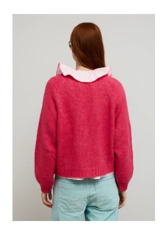 Chaqueta Dr. Bloom Cocoon Fucsia