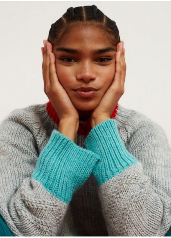 Jersey Dr. Bloom Serpentine Gris