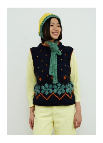 Chaleco Dr. Bloom Jumpy Azul