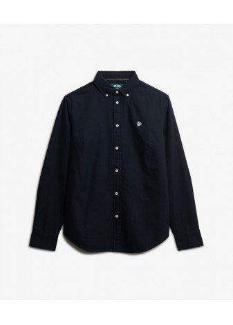Camisa Superdry Oxford Slim Azul Marino