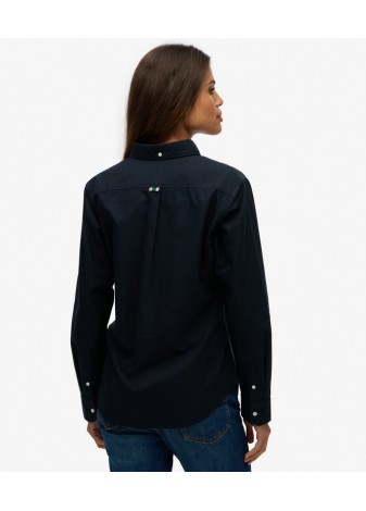 Camisa Superdry Oxford Slim Azul Marino