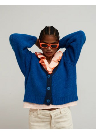 Chaqueta Dr. Bloom Cocoon Azul