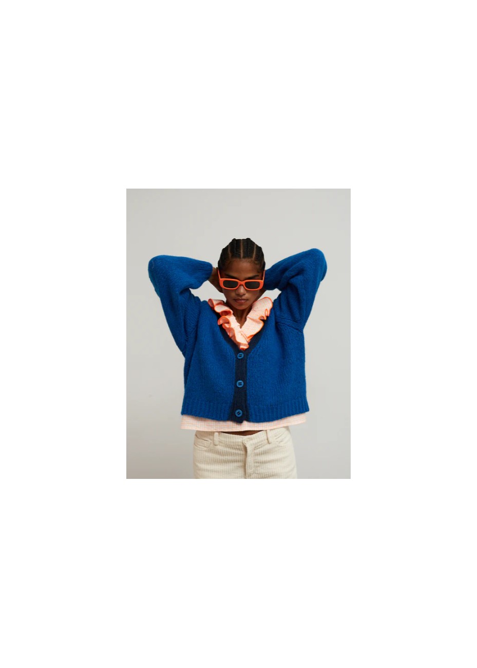 Chaqueta Dr. Bloom Cocoon Azul