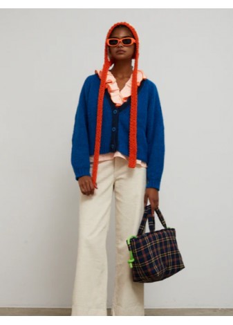 Chaqueta Dr. Bloom Cocoon Azul