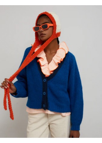 Chaqueta Dr. Bloom Cocoon Azul