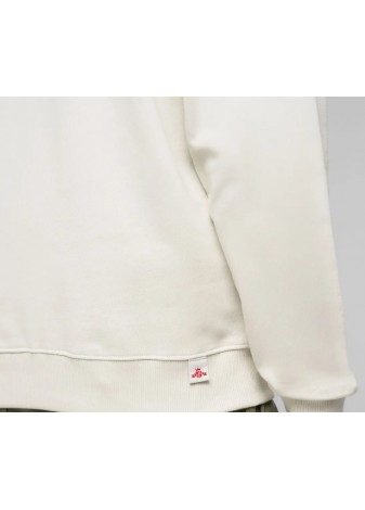 Sudadera Replay Básica Logo Crudo