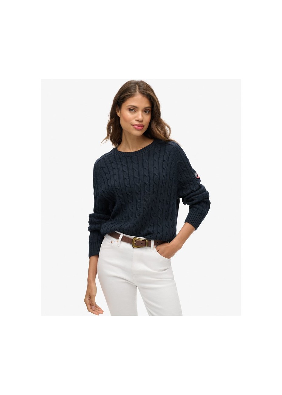 Jersey Superdry Azul Ochos