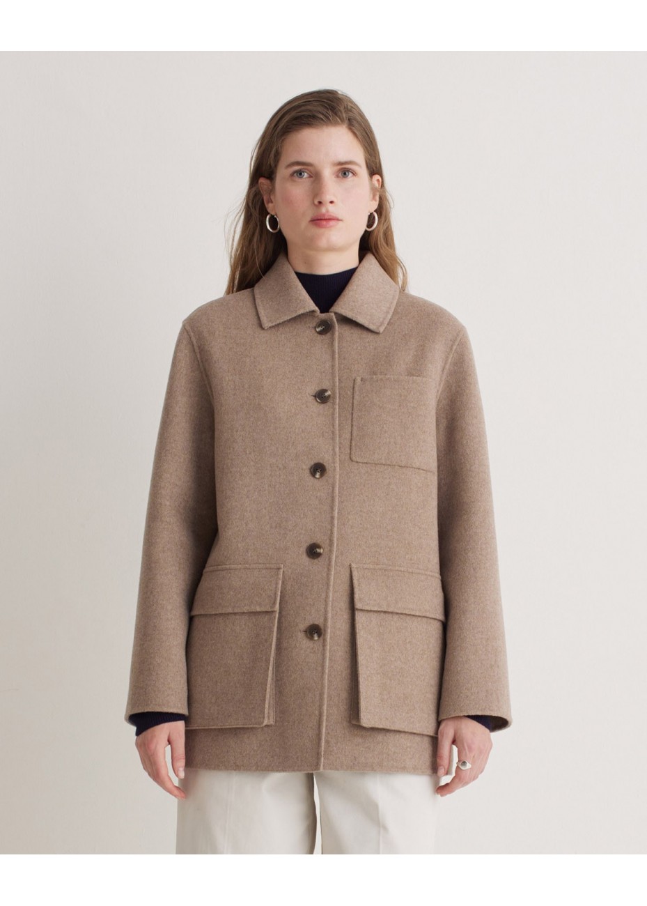 Chaquetón Yerse Handmade Mezcla Lana