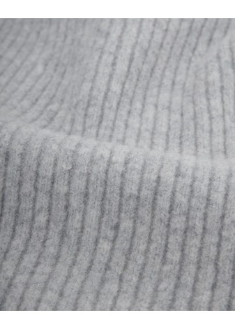 Bufanda Yerse Mezcla Algodón Tricot Gris