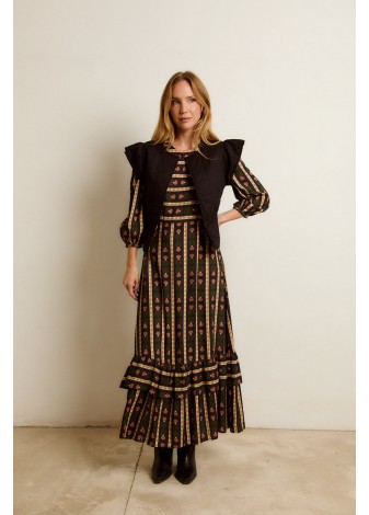 Vestido Castaño de Indias Charlotte