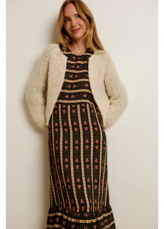 Vestido Castaño de Indias Charlotte