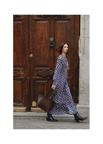 Vestido Castaño de Indias...