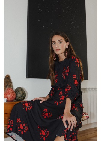 Vestido Castaño de Indias...