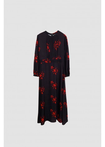 Vestido Castaño de Indias Marais Negro