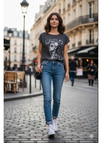 Camiseta LaSal Baby Negro