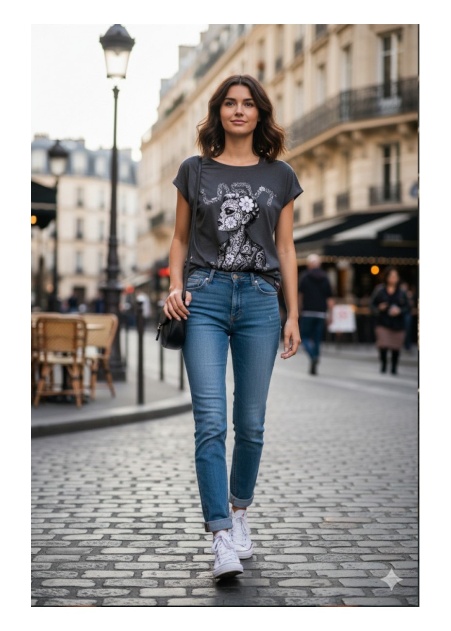 Camiseta LaSal Baby Negro