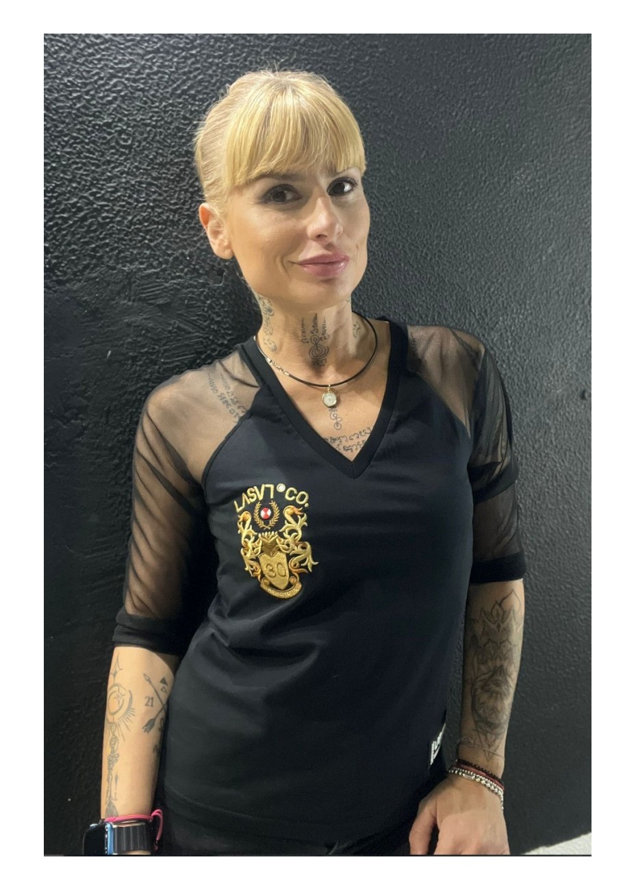 Camiseta LaSal School Negro