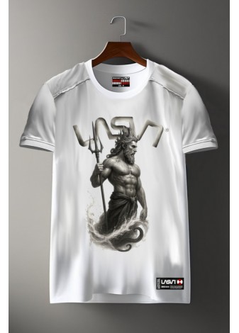 Camiseta LaSal Poseidon Blanco