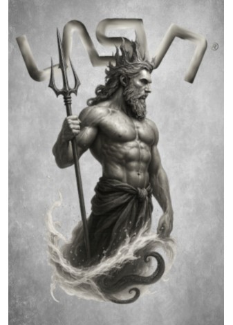 Camiseta LaSal Poseidon Blanco