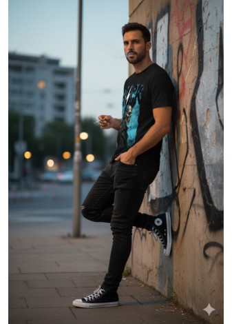 Camiseta LaSal Rock23 Negro