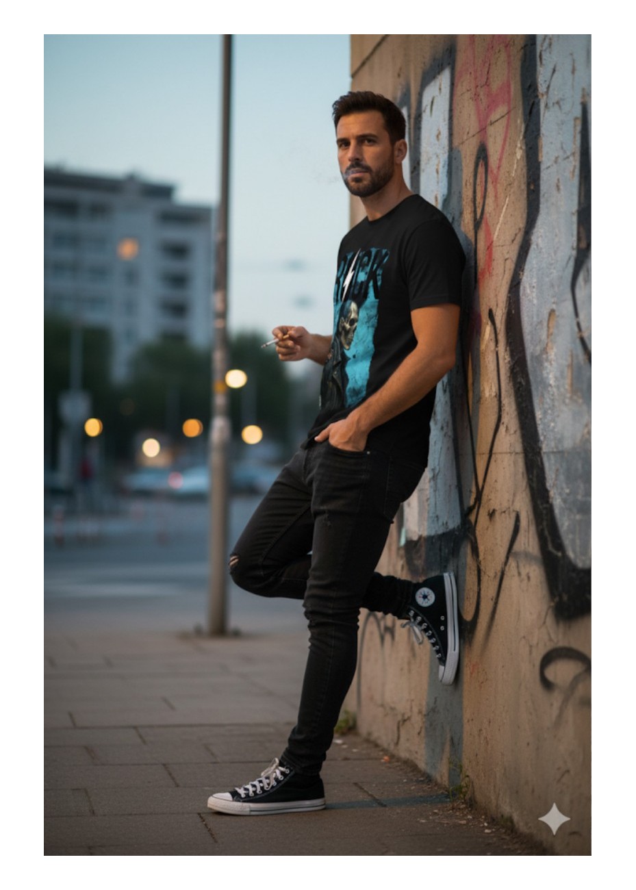 Camiseta LaSal Rock23 Negro