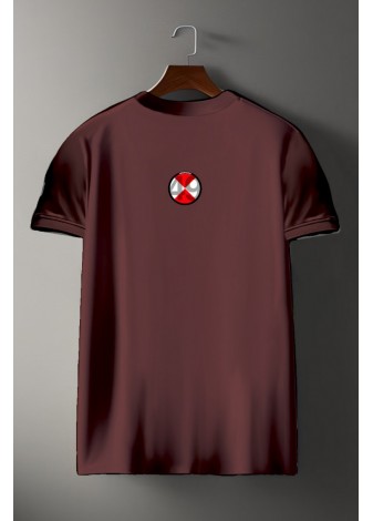 Camiseta LaSal Moto Burdeos