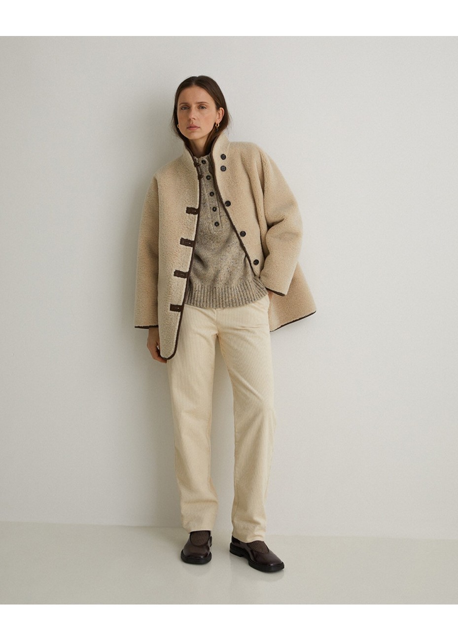 Pantalón Yerse Pana Crudo