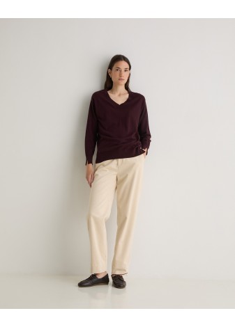 Pantalón Yerse Pana Crudo